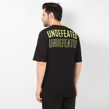 Undefeated Oversized Tee - Black